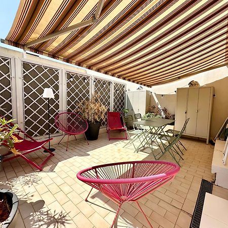 Elegant Appartement 2Pieces Piscinevue Mer Parking Vallauris Kültér fotó