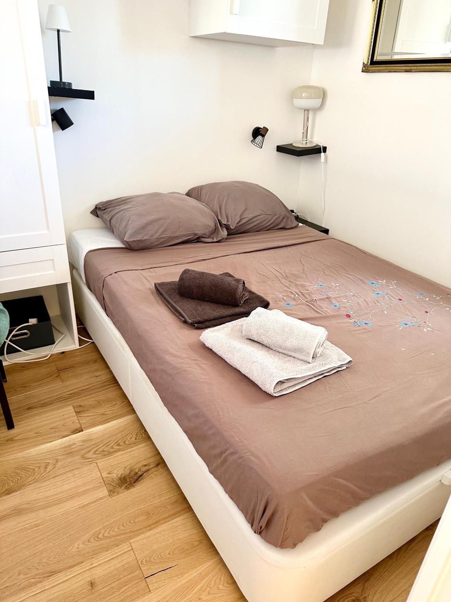 Elegant Appartement 2Pieces Piscinevue Mer Parking Vallauris Kültér fotó