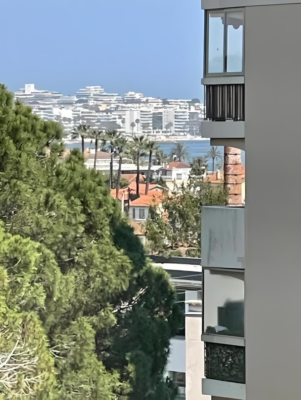 Elegant Appartement 2Pieces Piscinevue Mer Parking Vallauris Kültér fotó